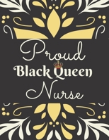2020 - 2021 Planner Proud Black Queen Nurse: Pretty African American women weekly Monthly 2 year planner Journal - inspirational Calendar Track your Goals - Work School Gift / Large 8.5 x 11 1679478141 Book Cover