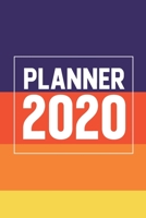 Planner 2020: Year Monthly Pocket Planner: 12 Month Calendar Schedule Organizer and Hand Lettering Notebook. Awesome gift idea for your husband and wife. 6x9 inches, 100 pages. 1696308631 Book Cover