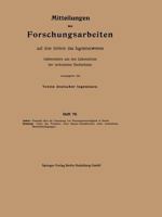 Mitteilungen Uber Forschungsarbeiten Auf Dem Gebiete Des Ingenieurwesens Insbesondere Aus Den Laboratorien Der Technischen Hochschulen 3662016869 Book Cover