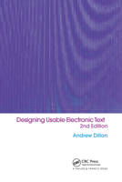 Designing Usable Electronic Text 041524059X Book Cover