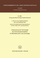 Untersuchung Der Technologie Des Verbindungsschweissens Mit Bandelektroden Unter Schutzgas 353102891X Book Cover