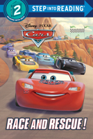 Race & Rescue! (Disney/Pixar Cars) (Step into Reading) 0736490612 Book Cover