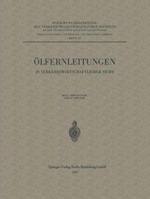 Olfernleitungen in Verkehrswirtschaftlicher Sicht 3540028161 Book Cover