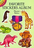 Favorite Stickers Album (Dover Little Activity Books) 0486266273 Book Cover