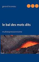 le bal des mots dits: multiexpressionnisme 2810617279 Book Cover
