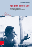 Ein Elend-Schones Land: Gattung Und Gedachtnis in Lea Goldbergs Hebraischer Literatur 3525370814 Book Cover