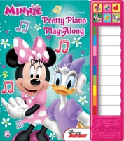 Disney Minnie Mouse - Pretty Piano Play-Along Song Board Book with Built-in Keyboard - PI Kids 1450875920 Book Cover