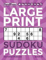 Large Print Sudoku Puzzles Book 5 1986551547 Book Cover