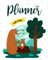 2020 Planner For Kids: 2020 Calendar Weekly And Monthly Planners For Kids : Academic Appointment Agenda Schedule Organizer Logbook And Gratitude Book ... Calendar Planner Journal For Boys And Girls) 1696911494 Book Cover