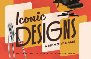 Iconic Designs: A Memory Game 1923239430 Book Cover