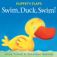 Swim, Duck, Swim (Flippety-flaps) 1877003190 Book Cover