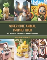 Super Cute Animal Crochet Book: 40 Adorable Patterns for Kawaii Creations B0CSXKT9KM Book Cover