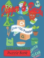 Digger & Buck's: Eco Puzzle Book - Ages 5 to 7 years B0B9QYBCDW Book Cover