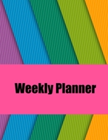 Weekly Planner: Large Notebook Size (8.5x11) Quatertly Planner 13 weeks 1692405624 Book Cover