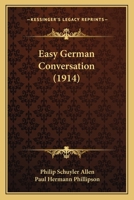 Easy German Conversation 1141515229 Book Cover