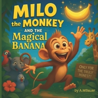 Milo the Monkey and the Magical Banana: A Funny Jungle Adventure Children’s Book About Honesty and Telling the Truth (Ages 3–7): A heartwarming and ... choices (Milo the Monkey’s Magical Lessons) B0FNV893DZ Book Cover