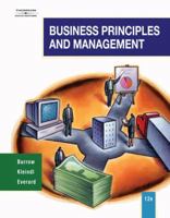 Business Principles and Management 0538444681 Book Cover