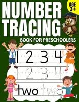 Number Tracing Book for Preschoolers: Trace Numbers Practice Workbook & Math Activity Book (Pre K, Kindergarten and Kids Aged 3-5) 1913357112 Book Cover