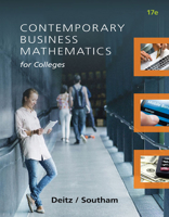 Contemporary Business Mathematics for Colleges - Annotated Instructor's Edition with CD 0324663161 Book Cover