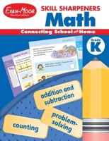 Skill Sharpeners: Math, Grade K 1629389854 Book Cover
