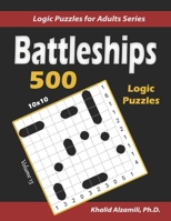 Battleships: 500 Puzzles B0851KBYYZ Book Cover