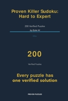 Proven Killer Sudoku: Hard to Expert (Proven Puzzles) 1608887944 Book Cover