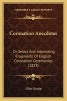 Coronation Anecdotes 3849509974 Book Cover