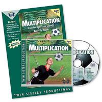 Math Music CD/Book Set: Multiplication (Math Series, 5) 157583331X Book Cover