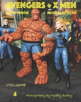 Avengers + X Men: super-her�is 1655082108 Book Cover