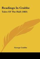 Readings in Crabbe: Tales of the Hall 1787372898 Book Cover