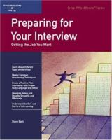 Preparing for Your Interview 1560520337 Book Cover