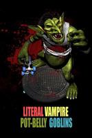Literal Vampire Pot-belly Goblins: A page numbered, lined journal with table of contents 1080850325 Book Cover