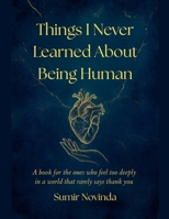 Things I Never Learned About Being Human B0FK45VX2L Book Cover