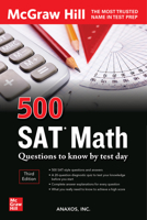 500 SAT Math Questions to Know by Test Day, Third Edition 1264277806 Book Cover