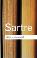 Situations, II. Qu'est-ce que la littérature ? B0007DKZAU Book Cover