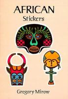 African Stickers : 24 Full-Color Pressure-Sensitive Designs 0486290255 Book Cover