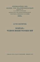 Sozialversicherungsrecht 3642983014 Book Cover