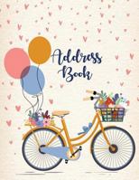 Address Book: Alphabetical Organizer Journal Notebook. Keep all your address information together (Contact,Address,Phone Number,Emails,Birthday) 300+ Spaces (Bicycle): Volume 1 1983402117 Book Cover