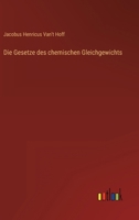 Die Gesetze des chemischen Gleichgewichts 3846046582 Book Cover