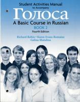 Student Activities Manual for Golosa Book 2: A Basic Course in Russian 0205214827 Book Cover