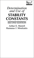 Determination and Use of Stability Constants 0471188174 Book Cover
