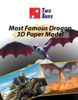 Most Famous Drogon 3D Paper Model: how to build own dragon 1974662101 Book Cover