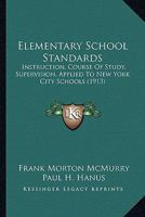 Elementary School Standards 1015014038 Book Cover