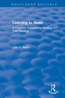 Learning to Read: A Cognitive Approach to Reading and Poor Reading 0367611430 Book Cover