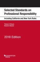 Model Rules on Professional Conduct and Other Selected Standards, 2018 Edition 1640201440 Book Cover