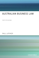 Australian Business Law 2016 0190304340 Book Cover