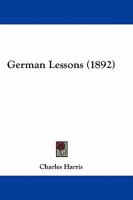 German lessons 1014977096 Book Cover