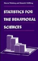 Statistics for the Behavioral Sciences 0521408733 Book Cover