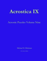 Acrostica IX 173336563X Book Cover