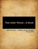 That Other Person A Novel 1276470088 Book Cover